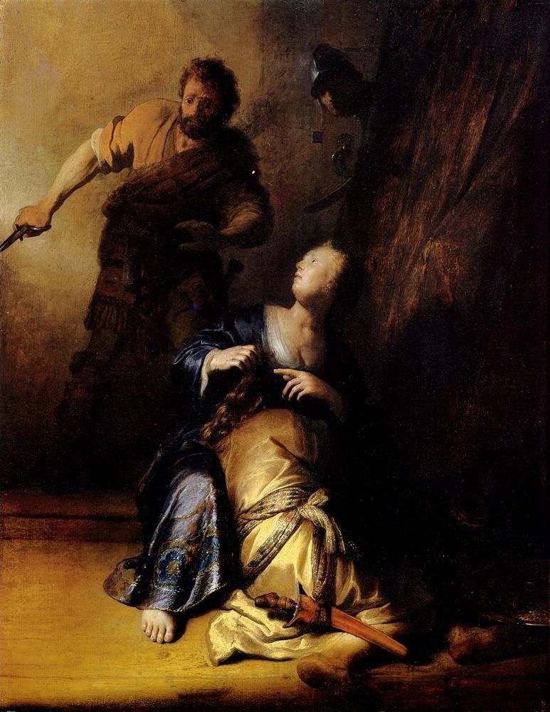 Rembrandt Samson And Delilah